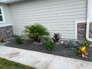plant & rock install